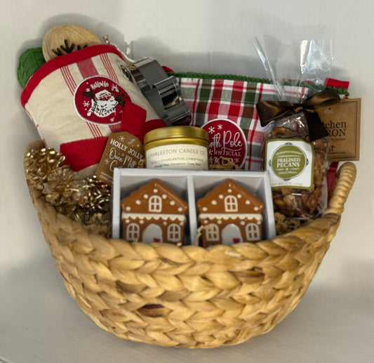 Holly Jolly Christmas Gift Basket