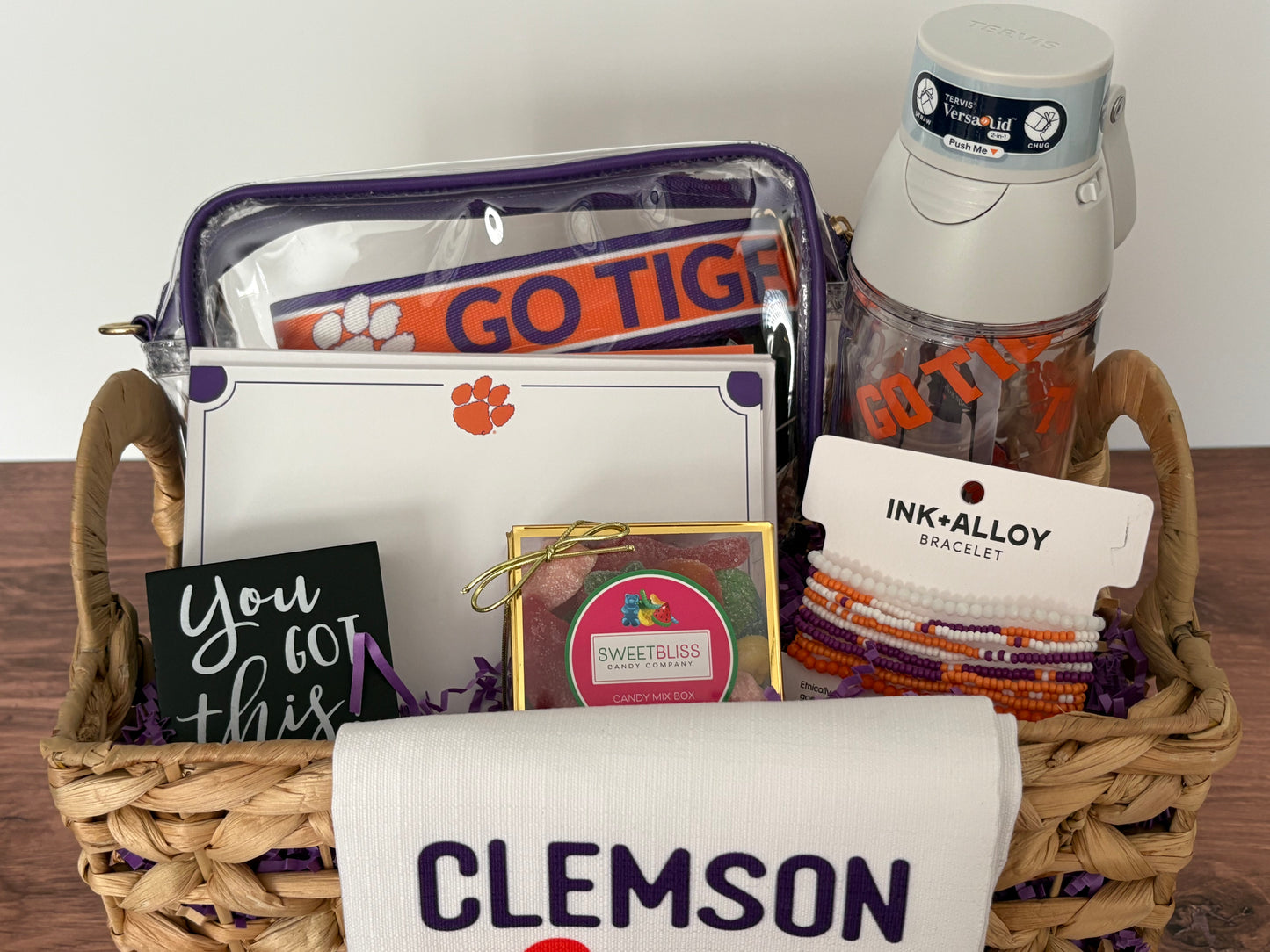 Clemson University Gift Basket