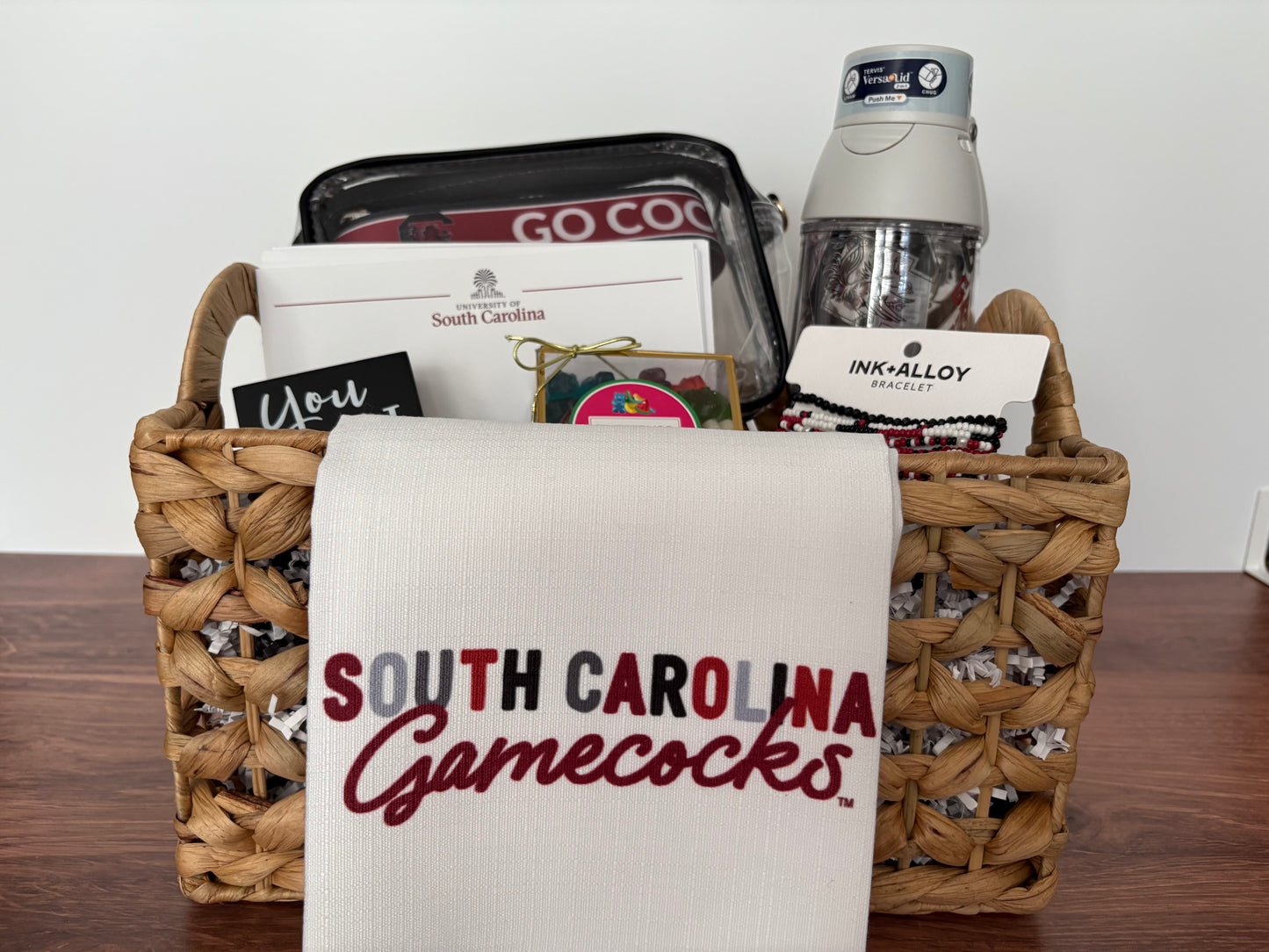 University of South Carolina (USC) Gamecocks Gift Basket
