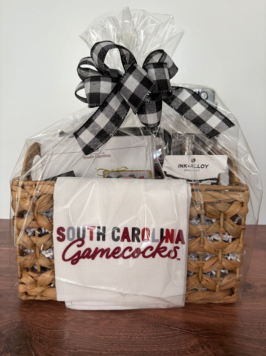 University of South Carolina (USC) Gamecocks Gift Basket