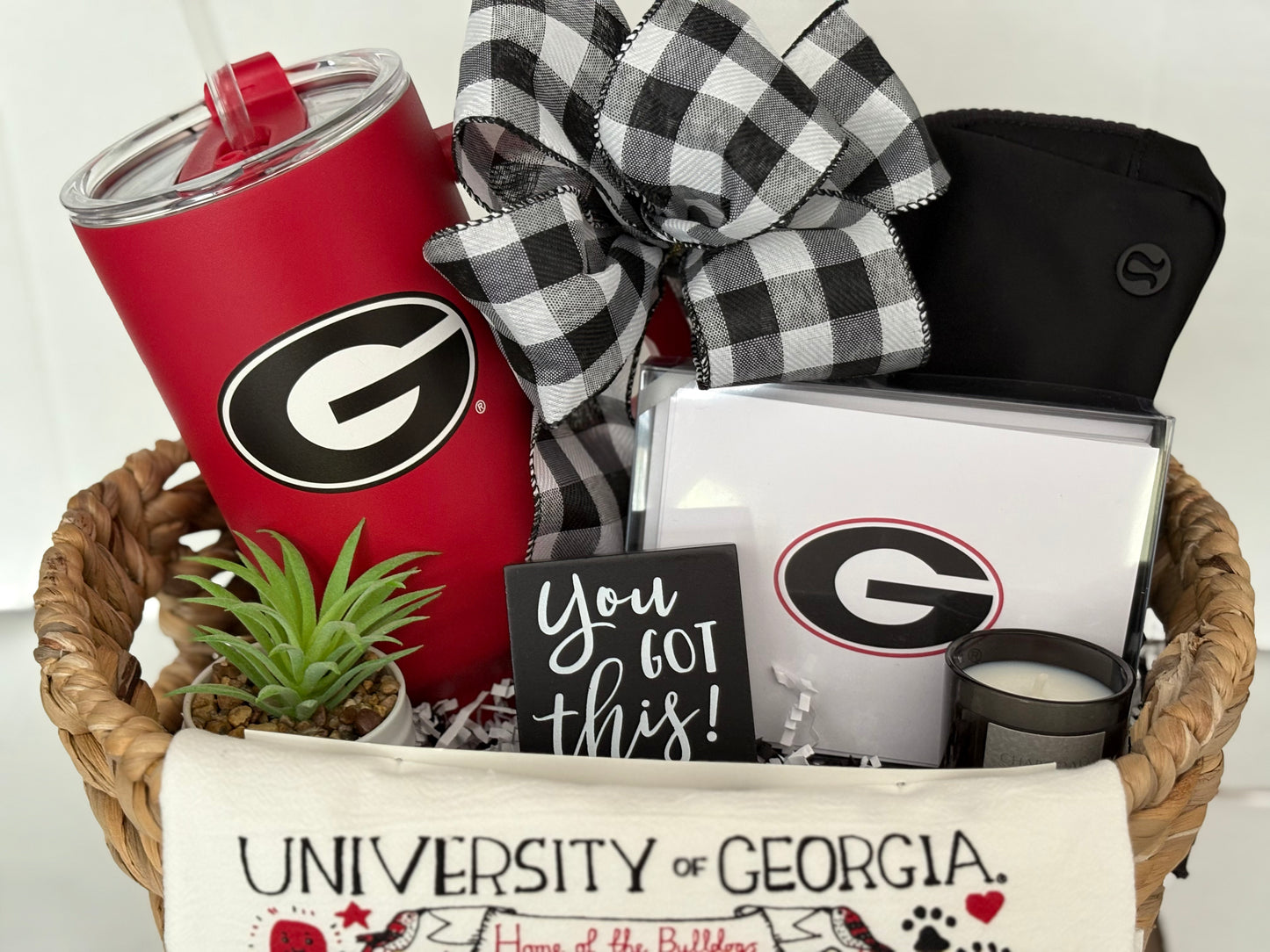 University of Georgia (UGA) Custom Gift Basket for the Newly Accepted, Graduating, Alumni & Fans