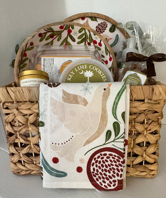 Our Luxe Christmas Gift Basket